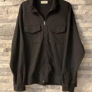 Classic Black Utility Jacket